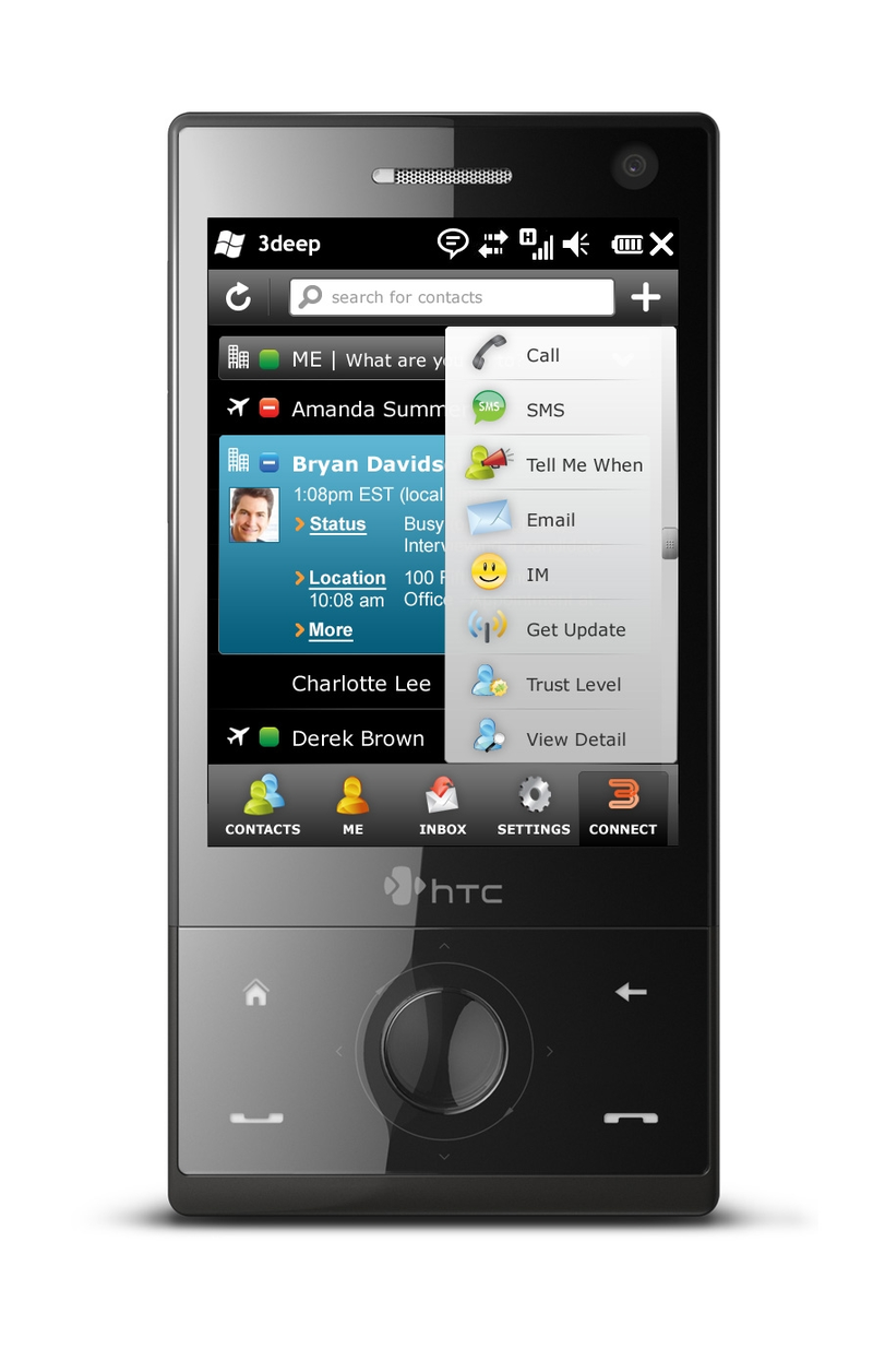 Illustration for article titled New WinMo and iPhone Apps Give You Palm Pre-Like Social Media Synergy